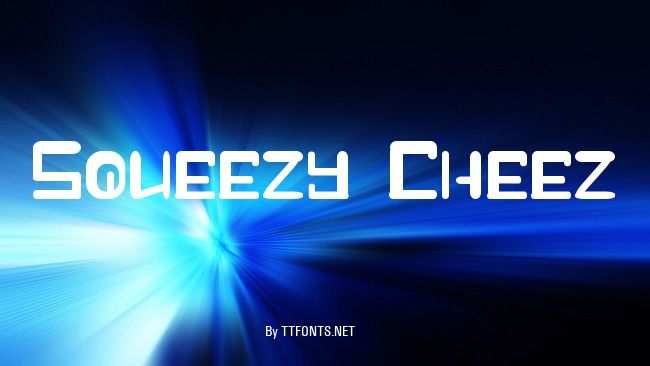 Squeezy Cheez example